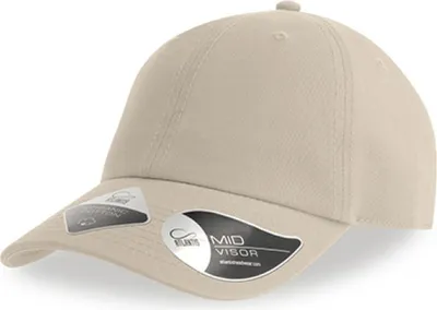 Produktbild von Atlantis FRAC | Fraser Cap Dad-Cap e Baumwolle - Farbe: Stone - Größe: One Size