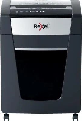 Produktbild von Rexel P420+ Aktenvernichter mit Partikelschnitt P-4, 4 x 35 mm, bis 20 Blatt, grau