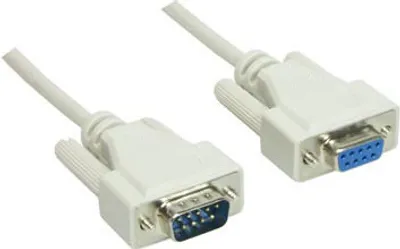 Produktbild von Serielle Verlängerung 9-pol Stecker an Buchse, Länge: 3m, Good Connections®