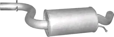 Produktbild von POLMO 30.612 Mittelschalldämpfer Schalldämpfer für VW Golf V Schrägheck (1K1)