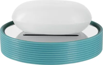 Produktbild von Seifenschale Tube Ribbed Blau
