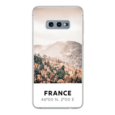Produktbild von MuchoWow® Handyhülle Schutzhülle Hülle für Samsung Galaxy S10e Frankreich - Herbst - Mons Silikon Softcase Handy Hülle - Handy