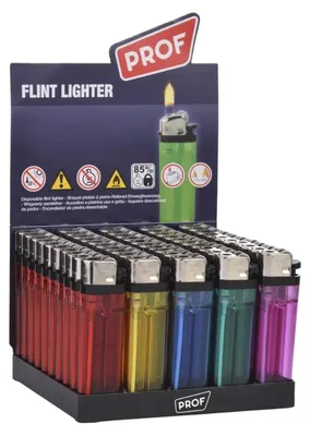 Produktbild von PROF FLINT LIGHTER Feuerzeug 50er Pack