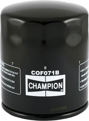 Immagine prodotto di Filtro olio CHAMPION nero per BUELL/HARLEY DAVIDSON