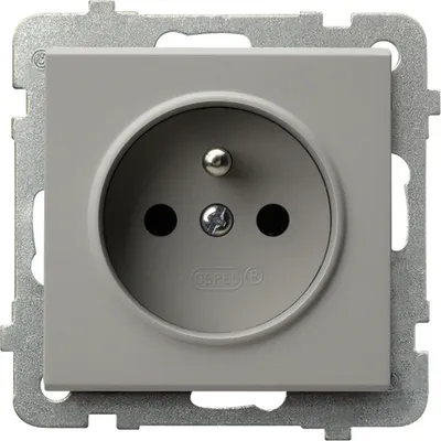 Image de Prise simple avec mise à la terre Kašmír OSPEL Sonata GP-1RZ/m/82