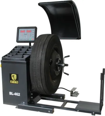 Zdjęcie produktu dla Wyważarka do opon 10"-32" koła 90/150 rpm samochód ciężarowy 250W 230V Wyważarka
