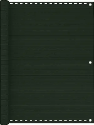 Obrázek produktu pro Balkónová zástěna tmavě zelená 120 x 300 cm HDPE