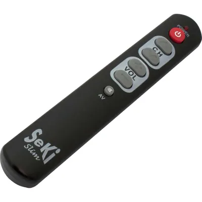 Produktbild von Seki Slim Senior-Fernbedienung für TV und Radio Schwarz