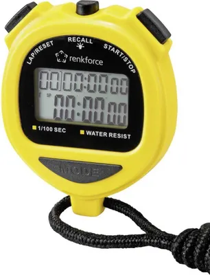 Produktbild von Renkforce RF-SW-120 Stoppuhr digital Gelb
