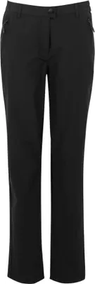 Image de Regatta - Pantalon de randonnée "Highton II" pour femmes RG12160 (44 FR court) (Noir)