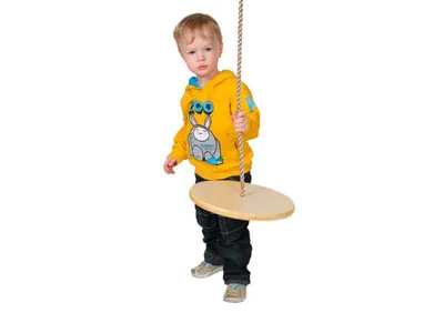 Produktbild von Schaukelplatte | Tellerschaukel | Kinderschaukel | Schaukel Kinder Garten Holzschaukel
