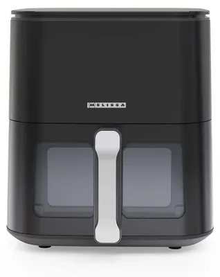 Heißluftfritteuse XL 5L, 8 Programme, Touch, Timer, schwarz