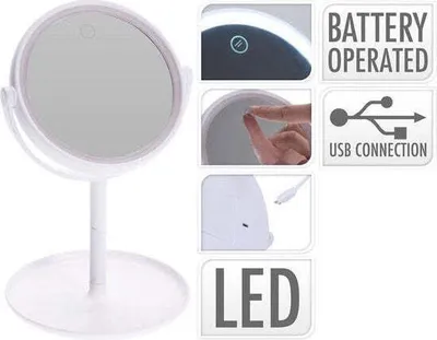 Immagine prodotto di Specchio cosmetico illuminato a led
