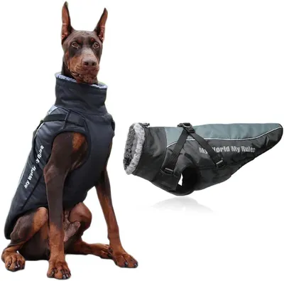 Produktbild von Hundemantel 5XL, wasserdicht, reflektierendes Design, für große Hunde