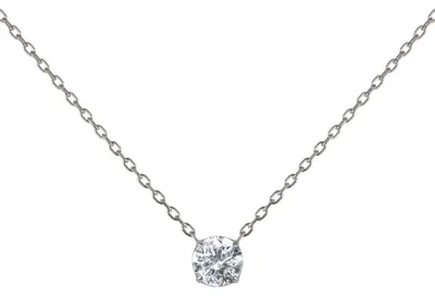 Produktbild von Jacques Lemans S-C261A Damen-Halskette mit Zirkonia-Anhänger