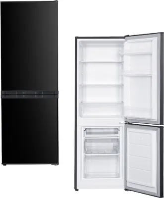 Produktbild von PKM KG230KHEB Kühlgefrierkombination schwarz 173L Kühlschrank LED