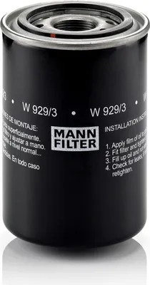 Produktbild von Ölfilter MANN-FILTER W 929/3