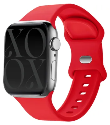 Produktbild von Apple Watch Silikonarmband (Rot) - 38/40/41/42mm