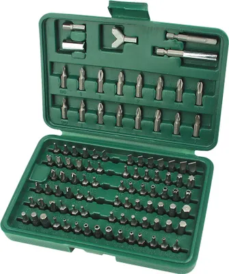 Immagine prodotto di BRÜDER MANNESMANN Set di bit 100 pezzi in scatola verde