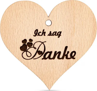 Produktbild von Anhänger Ich sag Danke