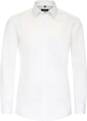 Produktbild von REDMOND Herren Businesshemd Langarm Kent Comfort-Fit Twill Weiß XL