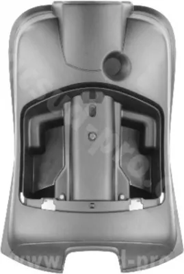 Obrázek produktu pro Ochranný štít na nohy TNT Ochranná kapota na nohy černá nelakovaná pro Piaggio Vespa LX 50 - 125