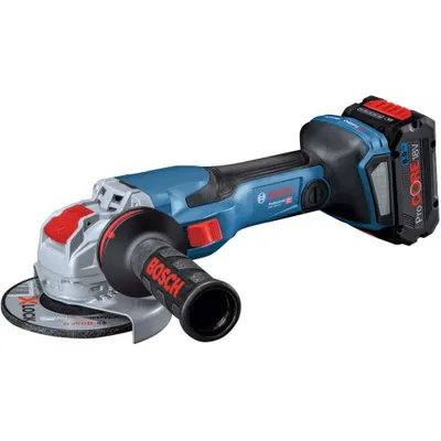 Image de Bosch GWX 18V-15 C Professional - Meuleuse d'angle - sans fil - 125 mm - 2 batteries - 18 V