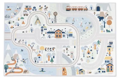 Image de Tapis de jeu Janod Cross Roads - Vallée montagneuse