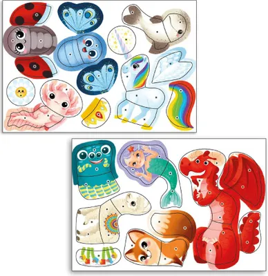 Image de Quercetti 2860 Play Creativo Tap Tap Tap - Animaux