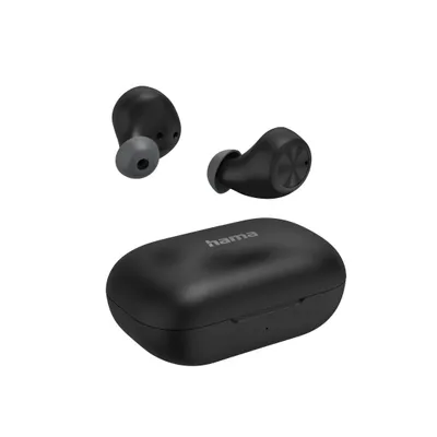 Produktbild von Hama Passion Chop, True Wireless Stereo (TWS), Anrufe/Musik, 20 - 20000 Hz, Kopfhörer, Schwarz, Grau