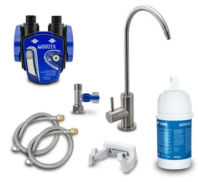 Produktbild von Untertisch-Wasserfiltersystem – Unterbau-Wasserfilter – Wasserfilter für unter der Spüle – Küchenwasserfilter