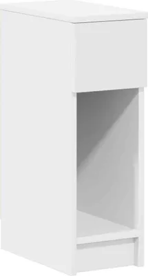 Immagine prodotto di Comodino con Cassetto Bianco 20x36x60 cm