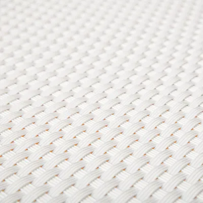 Produktbild von PE-Rattan in 0,9m Breite (Meterware) Sichtschutz Balkonblende – weiß