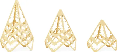 Image de Georg Jensen - Décoration de table Arbre 2022, Set de 3 pièces