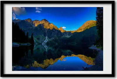 Produktbild von Bild 60x40 MDF-Rahmen, Wandkunst Tatry