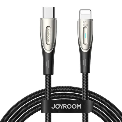 Obrázek produktu pro Joyroom Star-Light Series SA27-CL3 USB-C / připojení iPhone 30W kabel 2 m - černý