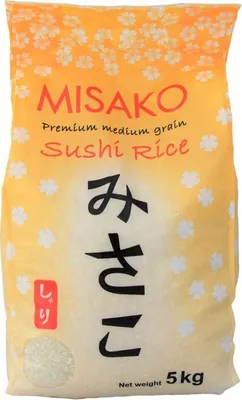 Produktbild von [ 5kg ] MISAKO Sushi Reis / Mittelkornreis / Sushi Rice / Sushireis