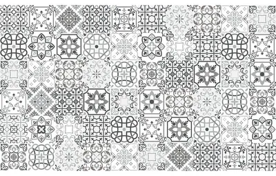 Produktbild von Selbstklebender Spritzschutzaufkleber – GRAUE FLIESEN – 60 x 100 cm