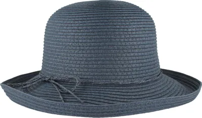 Elegante schlichter Strand Bolero von Hut-Breiter in blau