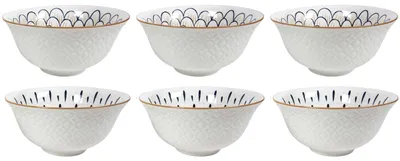 Obrázek produktu pro Cookinglife Polévkové misky / misky Noria, průměr 16 cm – 6 kusů