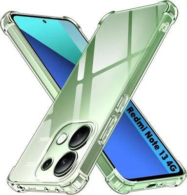 Produktbild von Hülle für Xiaomi Redmi Note 13 4G - Stoßfeste Transparent Handyhülle Kratzfest Schutzhülle Ultra Dünn Phonillico®