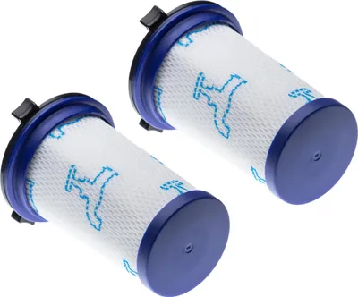 Produktbild von vhbw 2x Staubsaugerfilter Ersatz für Rowenta RS-RH5748, ZR009001 Filter für Staubsauger - Schaumstofffilter Weiß Lila