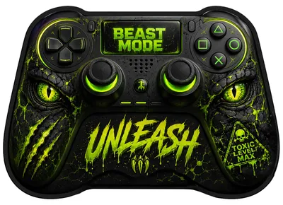 Produktbild von FEROCITY Gaming Mauspad Beast Mode Design XXL 60×40 cm personalisierbar