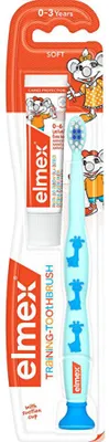 Produktbild von Elmex Zahnbürste Kids 0-3 Jahre mit weichen Borsten