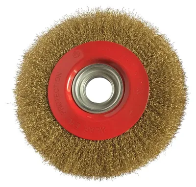 Image de Brosse métallique, dimensions 150 x 20 x 32 mm, pour un nettoyage de précision