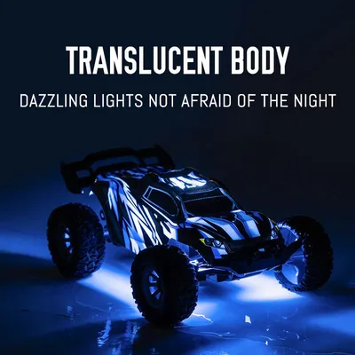Produktbild von S658 1:32 Fernsteuerung Elektro Drift 20KM / H High Speed RC Car 2,4 GHz Off Road Vehicles 4WD für Kinder blau