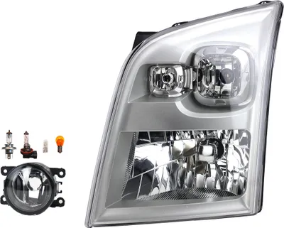 Produktbild von Scheinwerfer passend für Ford Transit 06 07/2006 - H4 Li.+Nebel+Leuchtm. 1452504 1545514 1435856 1486100 1504681 1537774 1684410 6C1113 Johns