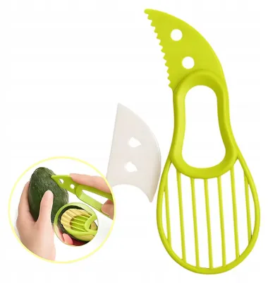 Zdjęcie produktu dla Slicer Krajalnica Do Awokado Nóż-łyżka Do Owoców 2 w 1 - ViO TSG-15