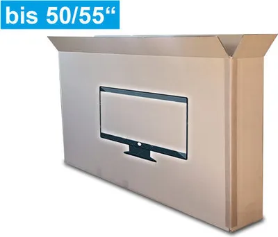 Produktbild von TV-Karton für Fernseher und Monitore bis 55" / 1360x150x850 mm
