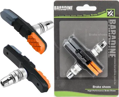 Obrázok produktu pre Baradine V-Brake Blocks 960V Orange 72Mm